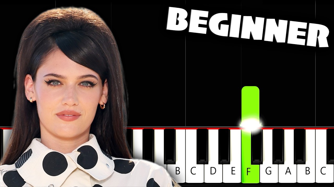 SIENNA SPIRO - Great Expectation - BEGINNER Piano Tutorial
