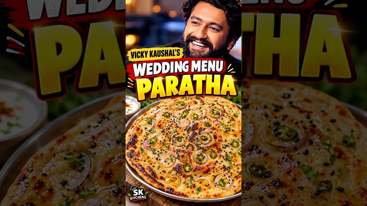 Vicky Kaushal Marriage Menu #shorts #recipes #vickykaushal #paratha #food #cooking #kbc #viral