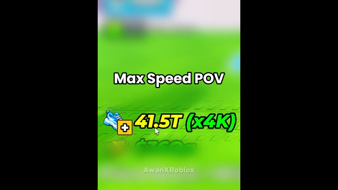 Max Speed in Steal an Egg #roblox #stealanegg