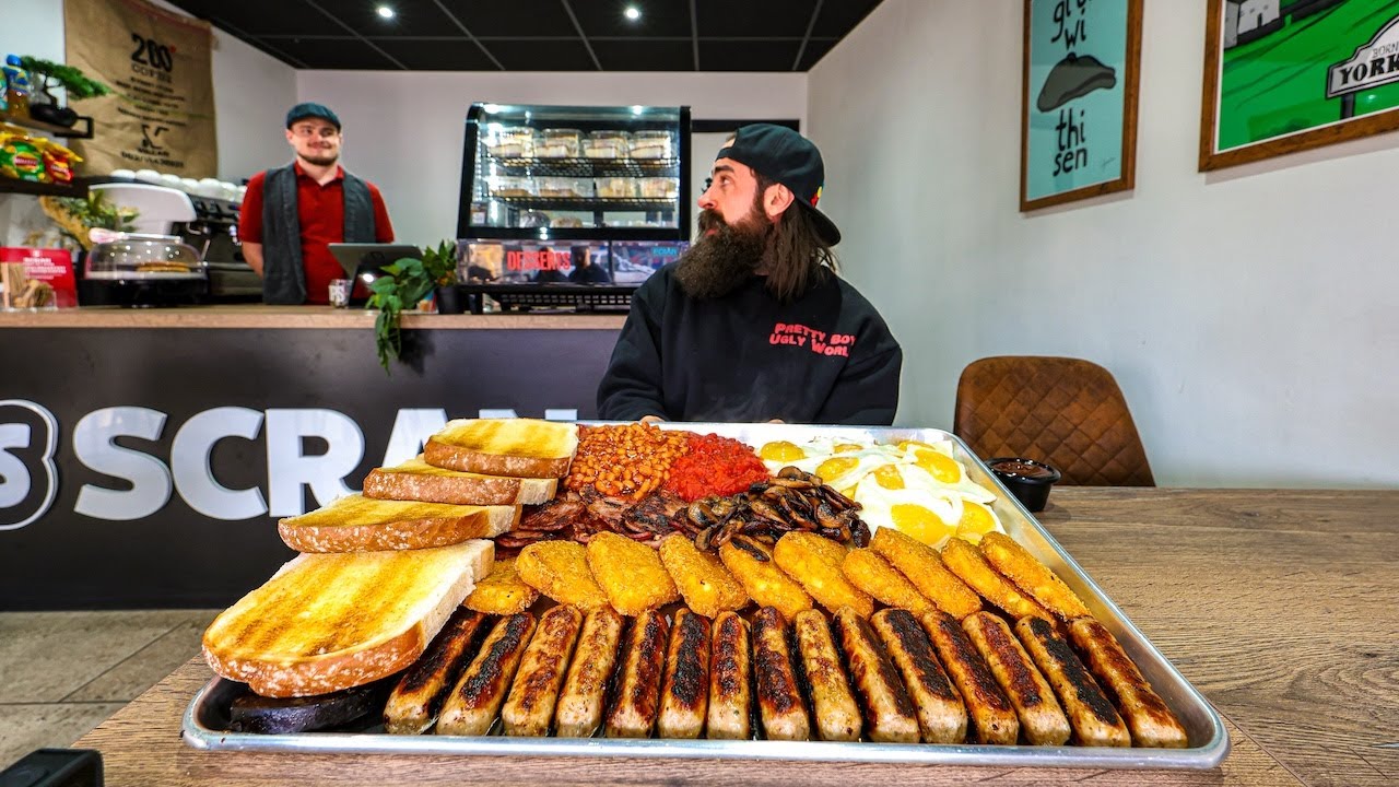 THE TOUGHEST FRY UP CHALLENGE I'VE DONE IN YEARS...NO WONDER IT'S NEVER BEEN BEATEN | BeardMeatsFood