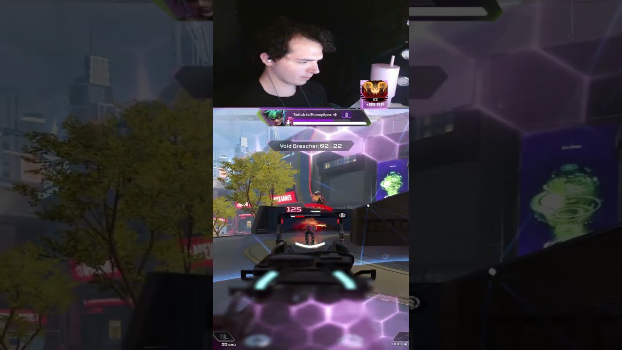 how the rank number 2 larps on apex ranked #apexlegends #apexclips #apexlegendsclips #apex