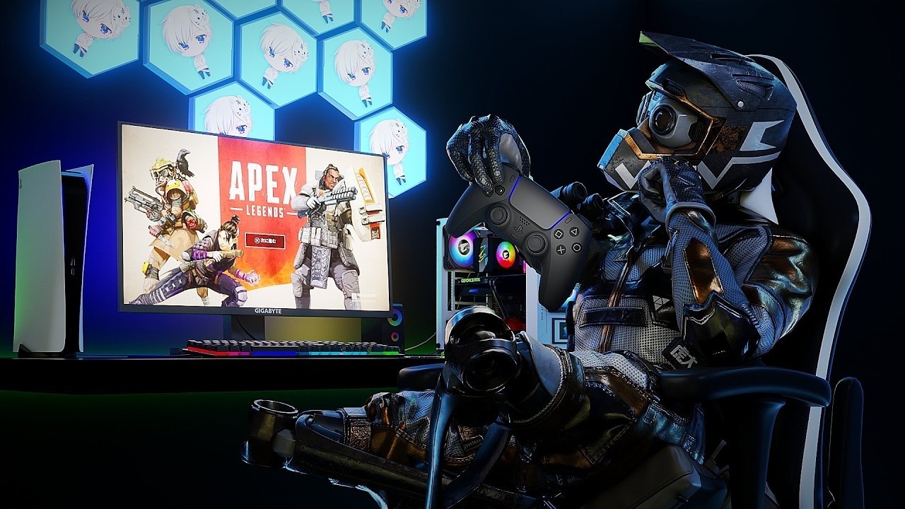 PADソロプレがキーマウ使うと何日でソロマス行ける？【APEX Legends】
