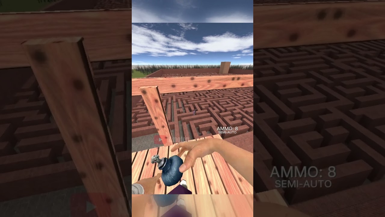 SCP-096 CHASE 😱#games #gmod #garrysmod #gaming #shortvideo #shortsfeed #scp #shorts