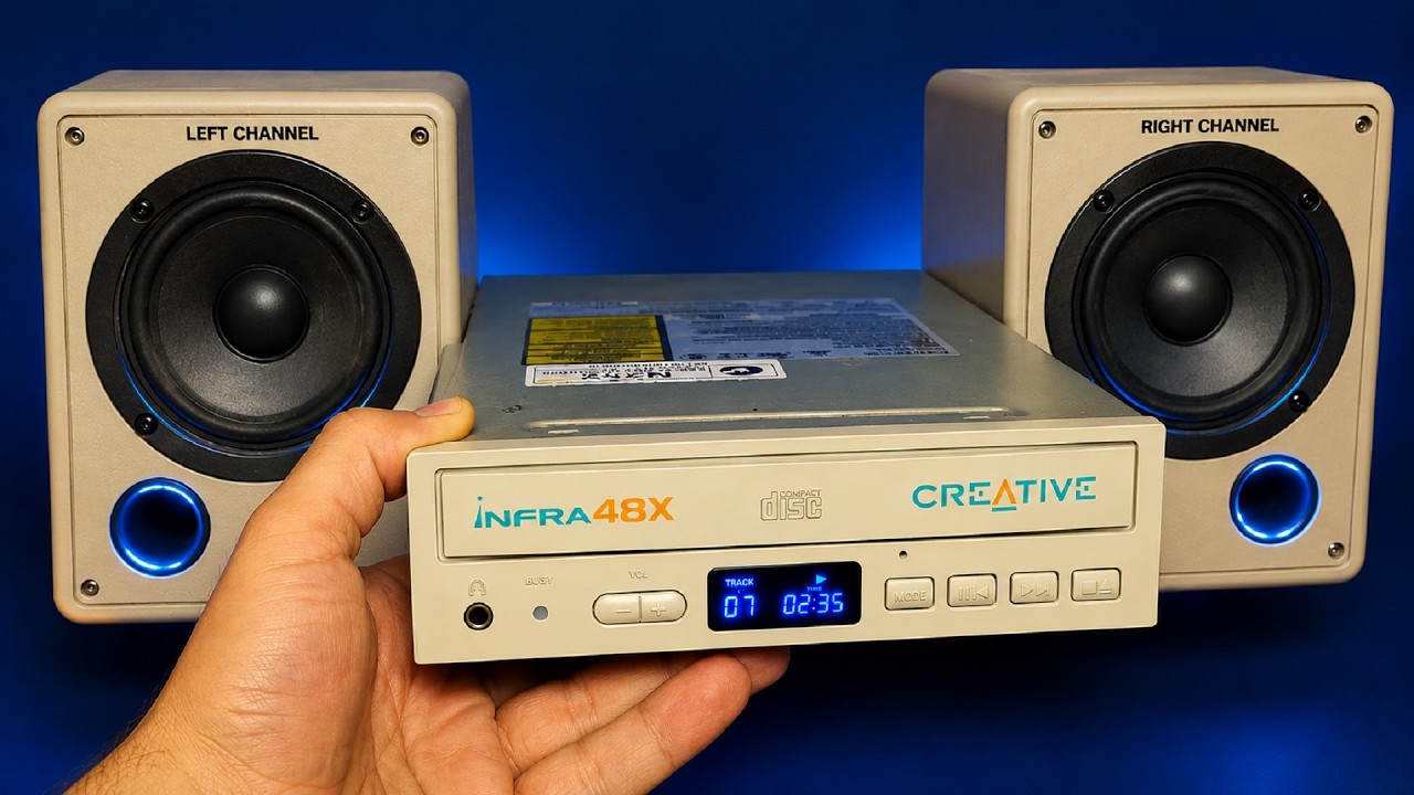 Turn a 25-Year-Old CD-ROM into an Amazing Music Playe