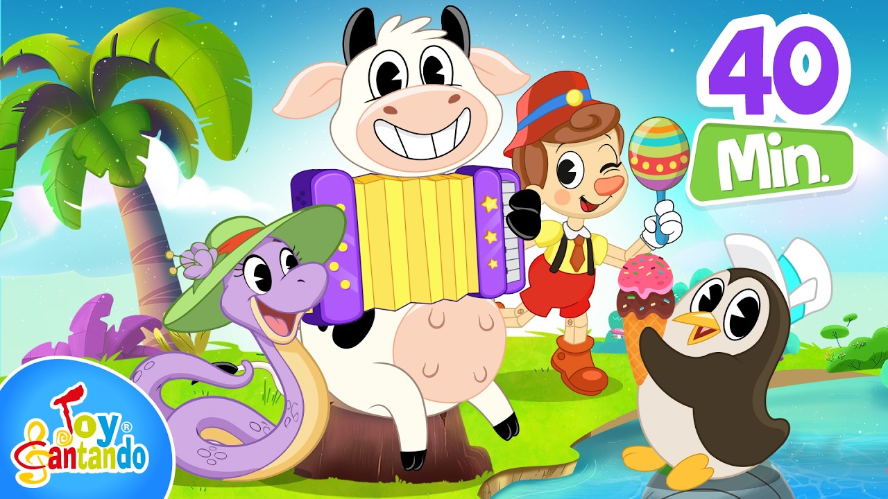 La Vaca Lola, Chuchuwa 🐮✨ Top de Canciones Clásicas Infantiles | Toy Cantando