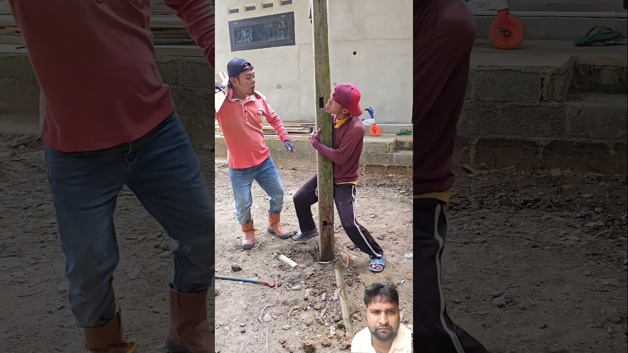 wow..so this is the techniques for removing wooden poles that have been installed for a long time ..