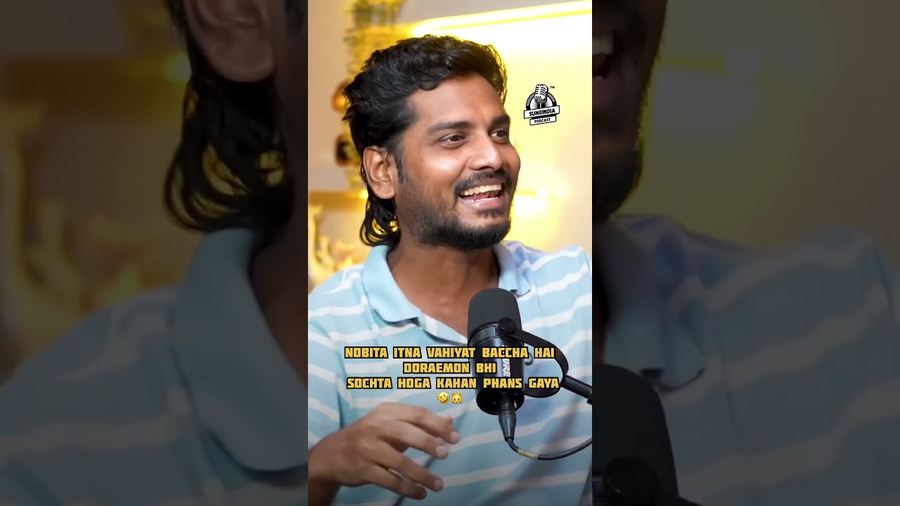 Nobita itna vahiyat baccha hai Doraemon bhi sochta hoga kahan phans gaya 🤣🐱 #doremon #hindipodcast