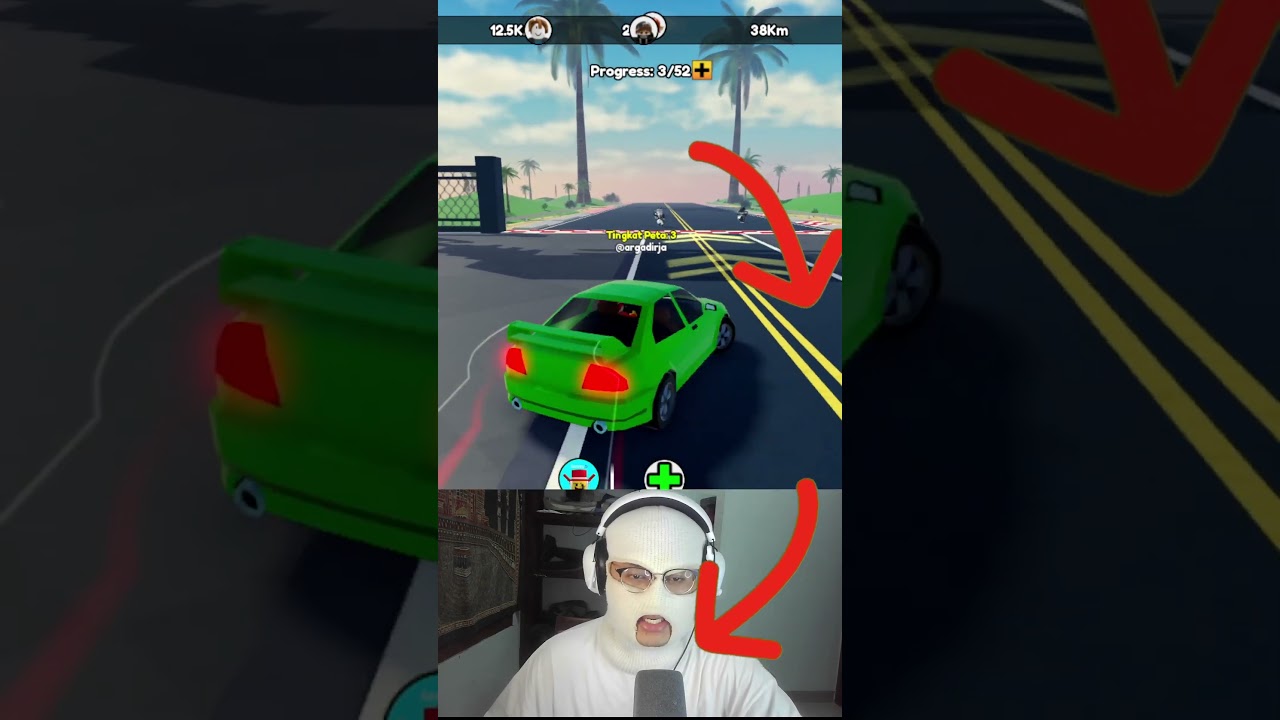 mobilnya sammy lamborghini ada sayapnya?! #roblox