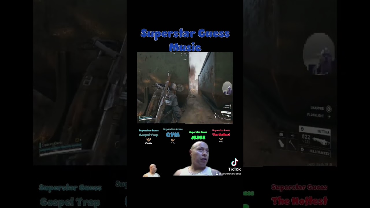 Superstar Guess arc raiders gaming rapper