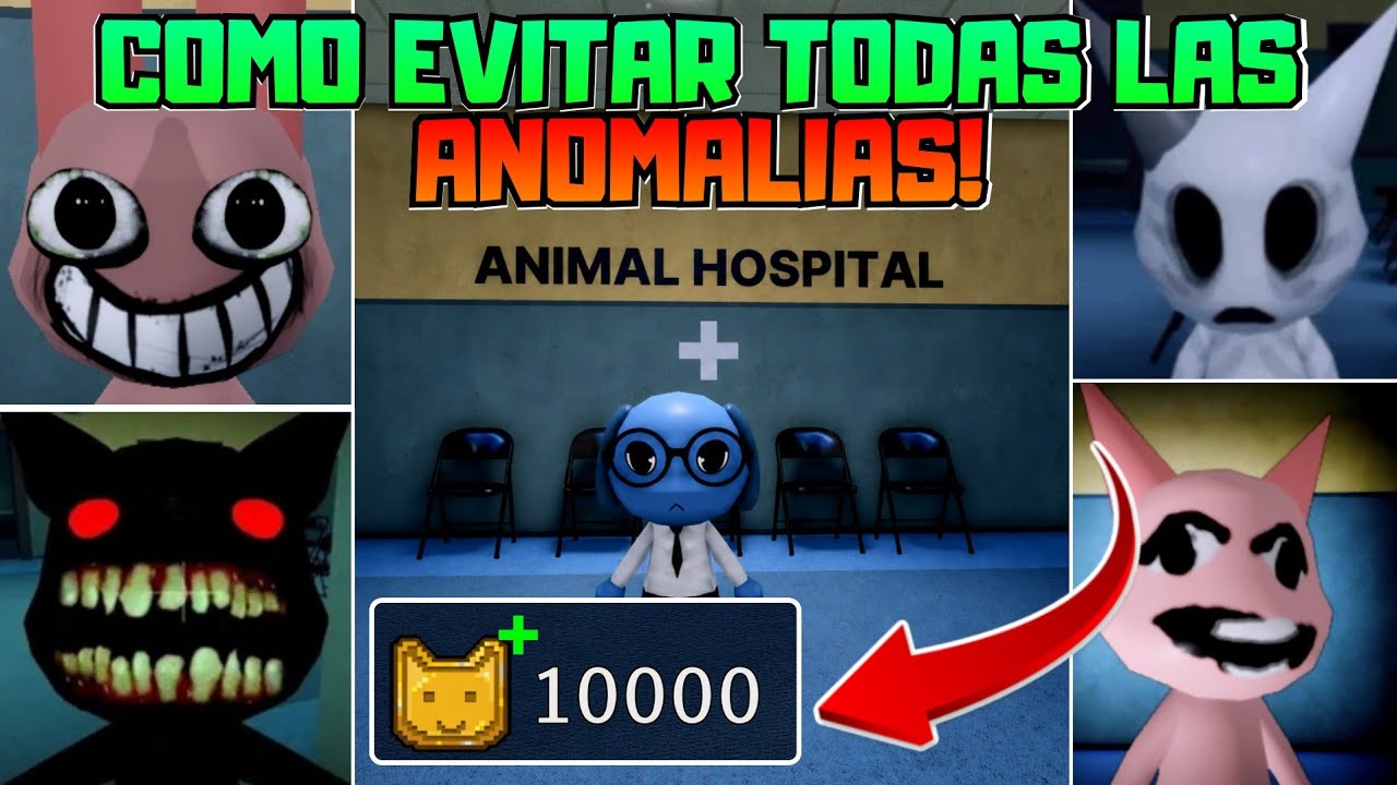 COMO EVITAR TODAS las ANOMALÍAS de ANIMAL HOSPITAL y GANAR FÁCIL! Guía de anomalías | Roblox