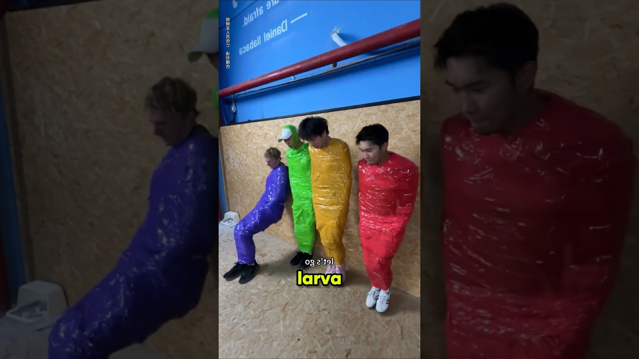 Niat Cosplay Jadi Larva, Cowok Ini Malah Bikin Heboh! 🤣 #shorts #fyp #shortvideo