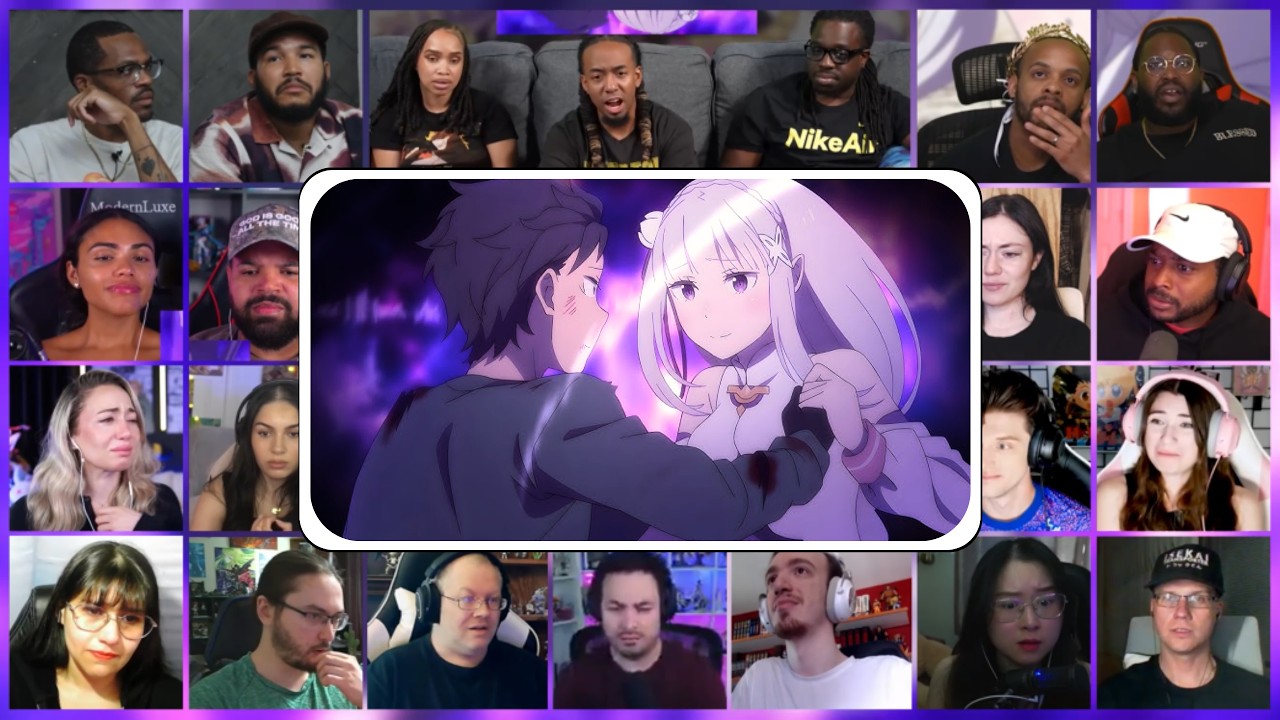 Re:zero Season 4 Episode 11 Megaaa Reaction Mashup | Re:ゼロから始める異世界生活
