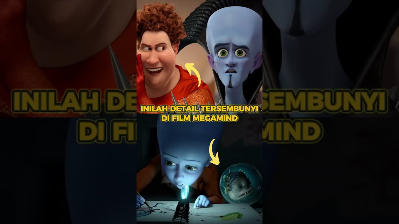 Detail Tersembunyi Megamind Yang Paling Gila Ini #megamind #eastereggs