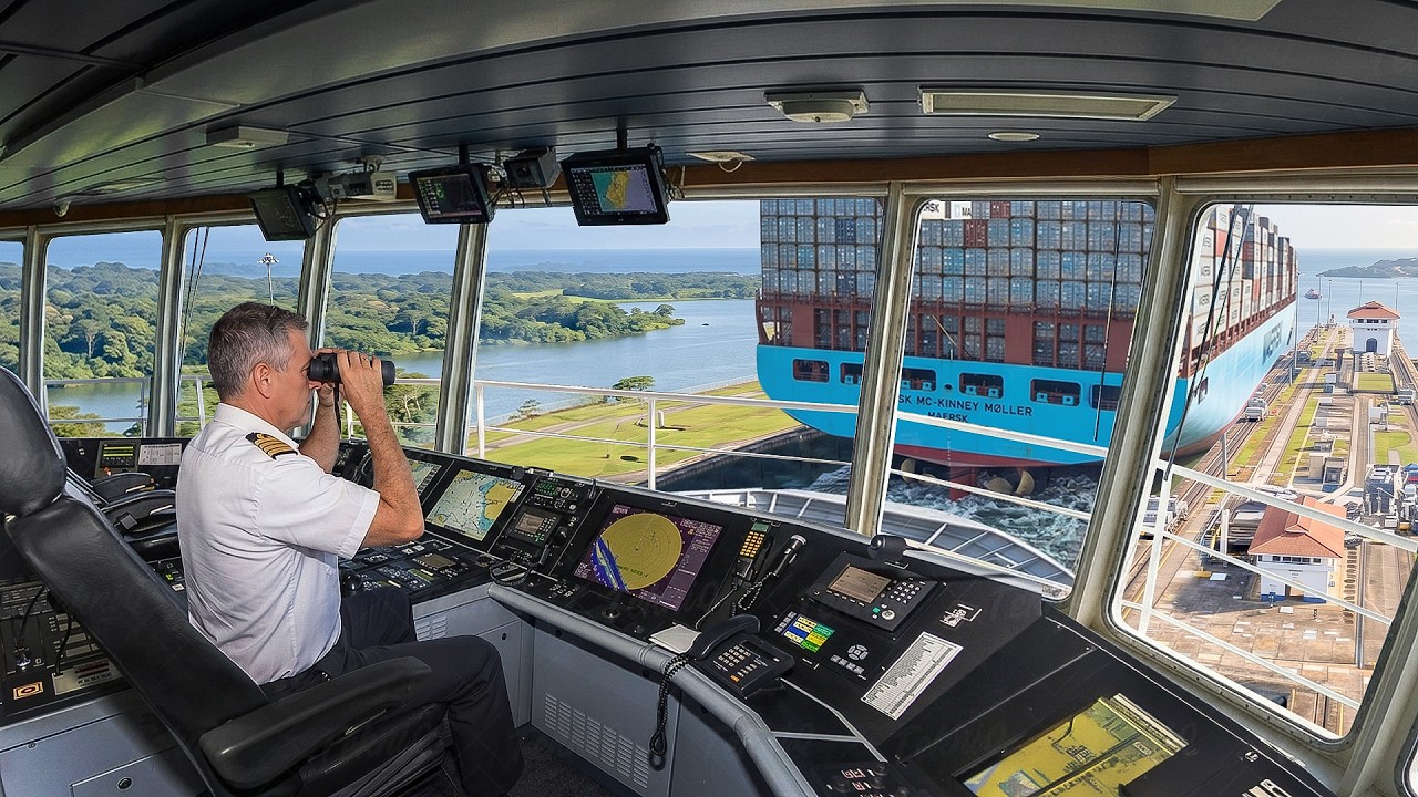 Inside the Amazing Panama Canal Operations