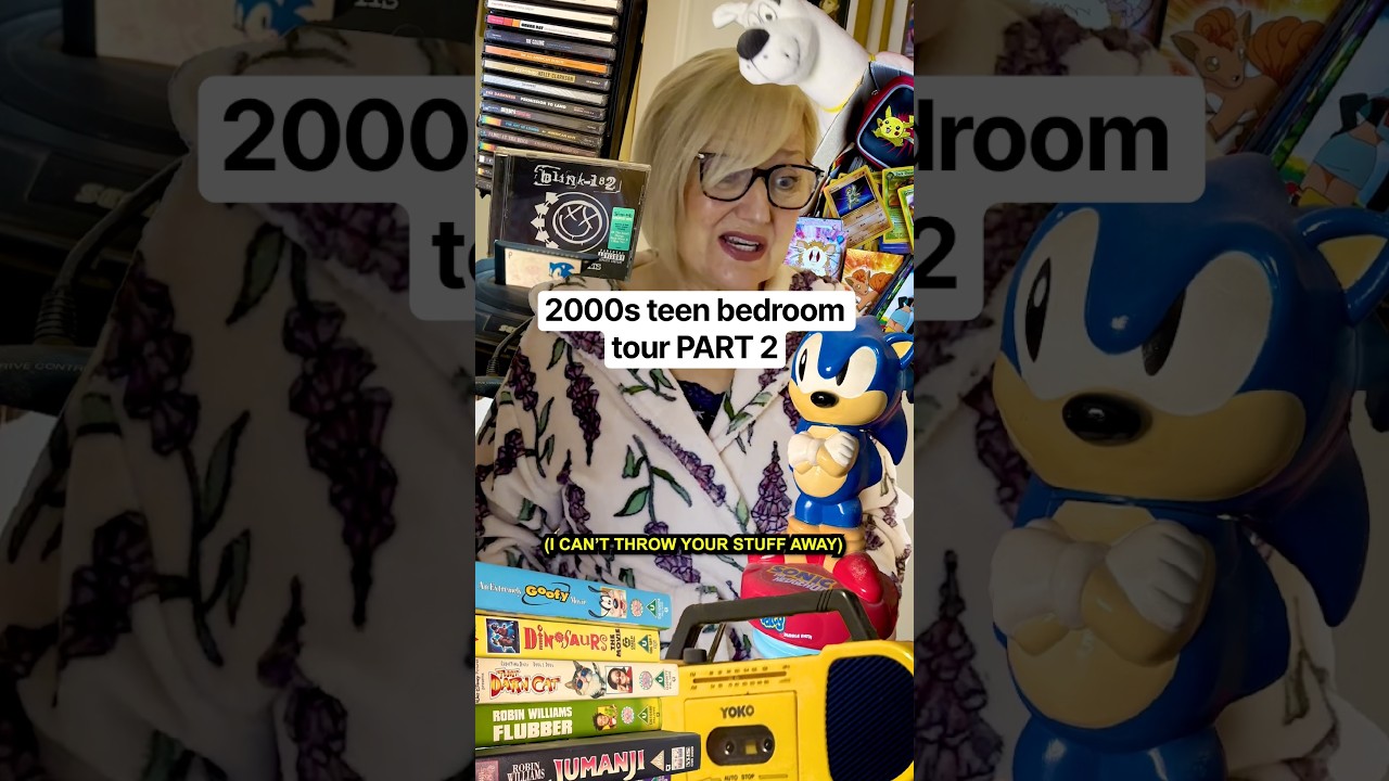 pov: your mum kept your teenage stuff 4eva #90s #2000s #millennial #nostalgia
