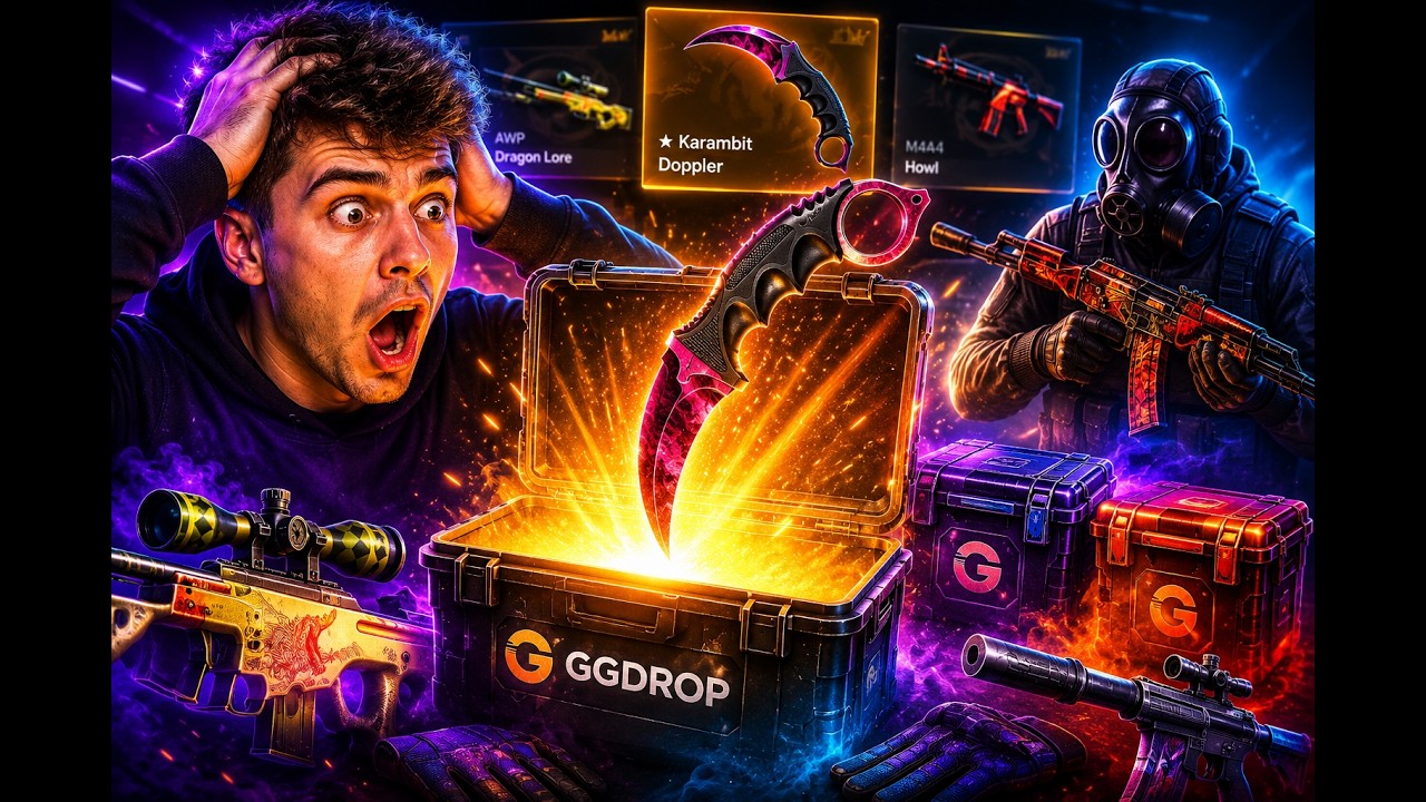 The Most Insane Upgrade Streak Ended With THIS Skin! Upgrade with 10% promo? - GGDROP OPENING CASE