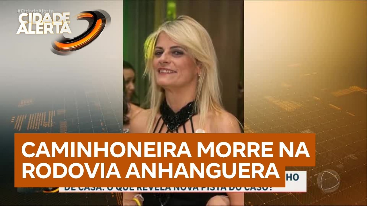 Caminhoneira morre atropelada na Rodovia Anhanguera e testemunha anota placa do carro