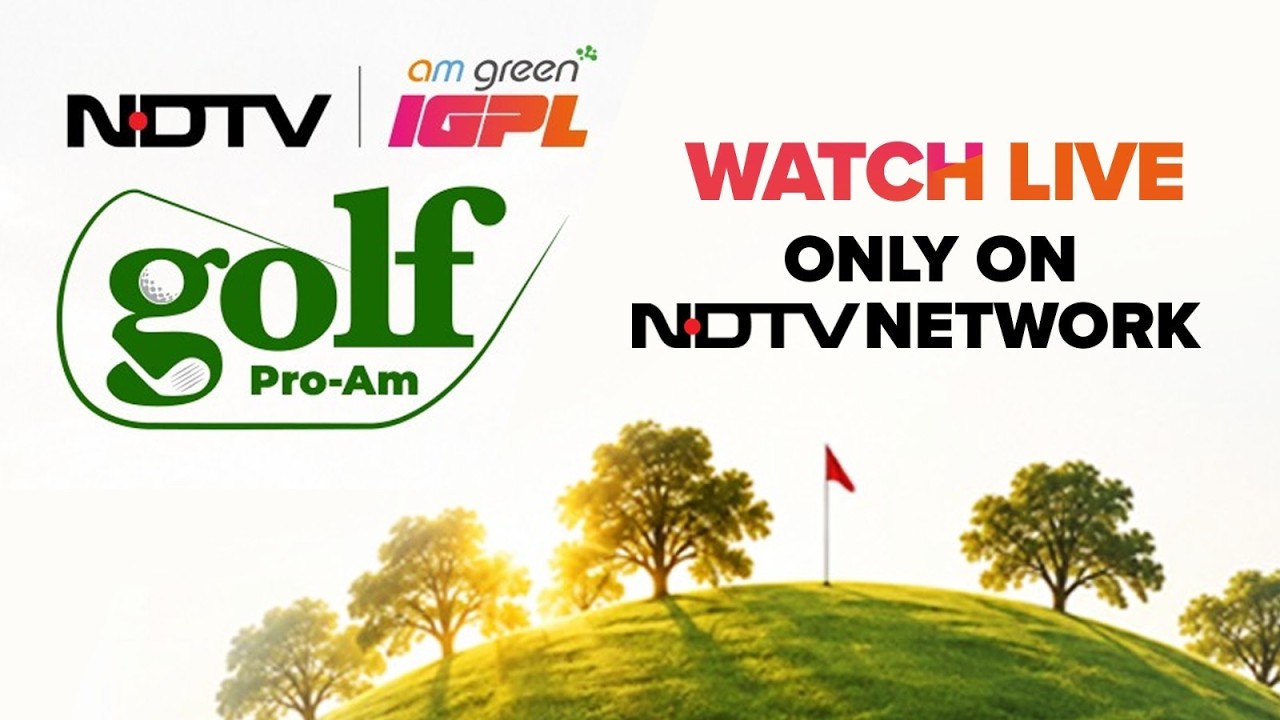 NDTV - AM Green IGPL Golf Pro-Am Returns Bigger, Bolder and Across India