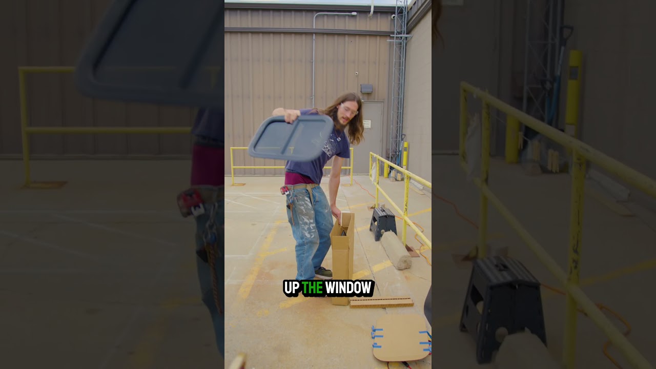 Carving a window into a van! #creative #vanlife #engineering