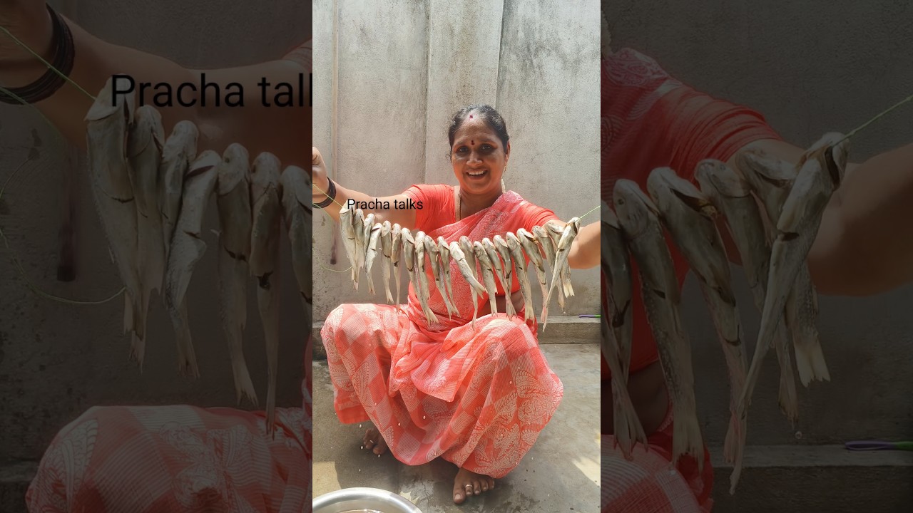 ఉప్పు చేపలు(ఎండు చేపలు) ఎలా చెయాలో తెలుసా మీకు#youtubeshorts #shorts #villagelife
