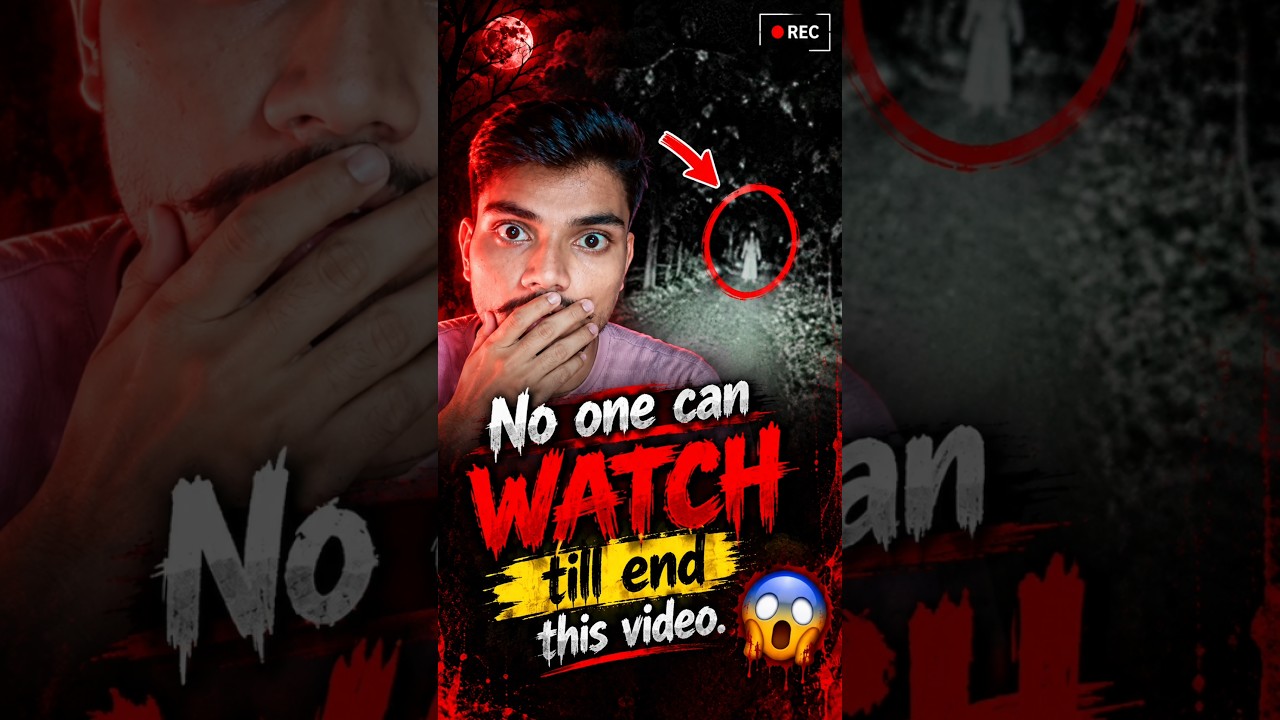 😨 No one can watch till end this video | #horror #horrorvideo #shorts