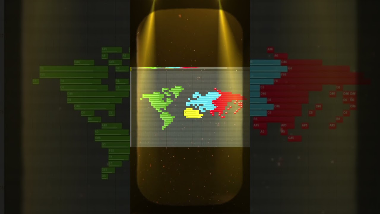 EL MUNDO EN PIANO.  #flstudio #piano #planetas #mundo #planetatierra #beats #paisesdelmundo
