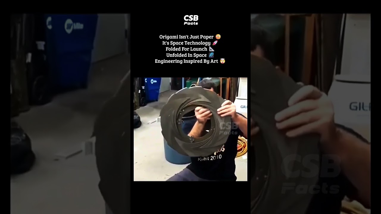 The Science Behind Foldable Spacecraft 😳🚀