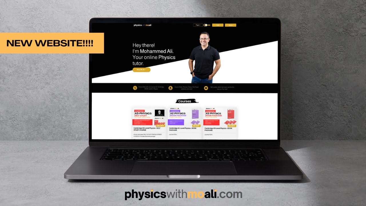 My Physics Website is LIVE! 🎉 Full Courses, Special Sale & What’s Next