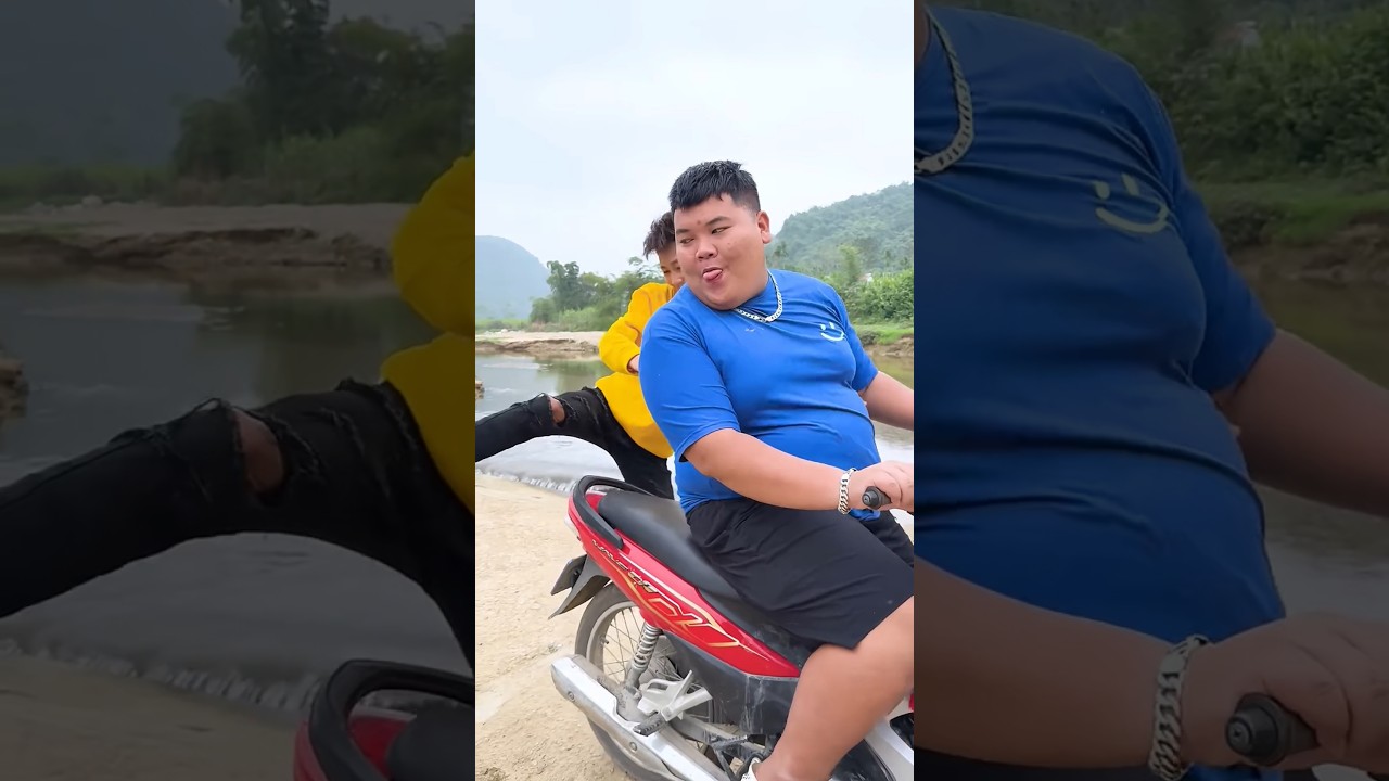 Unexpected Bike Prank😂❤️😂