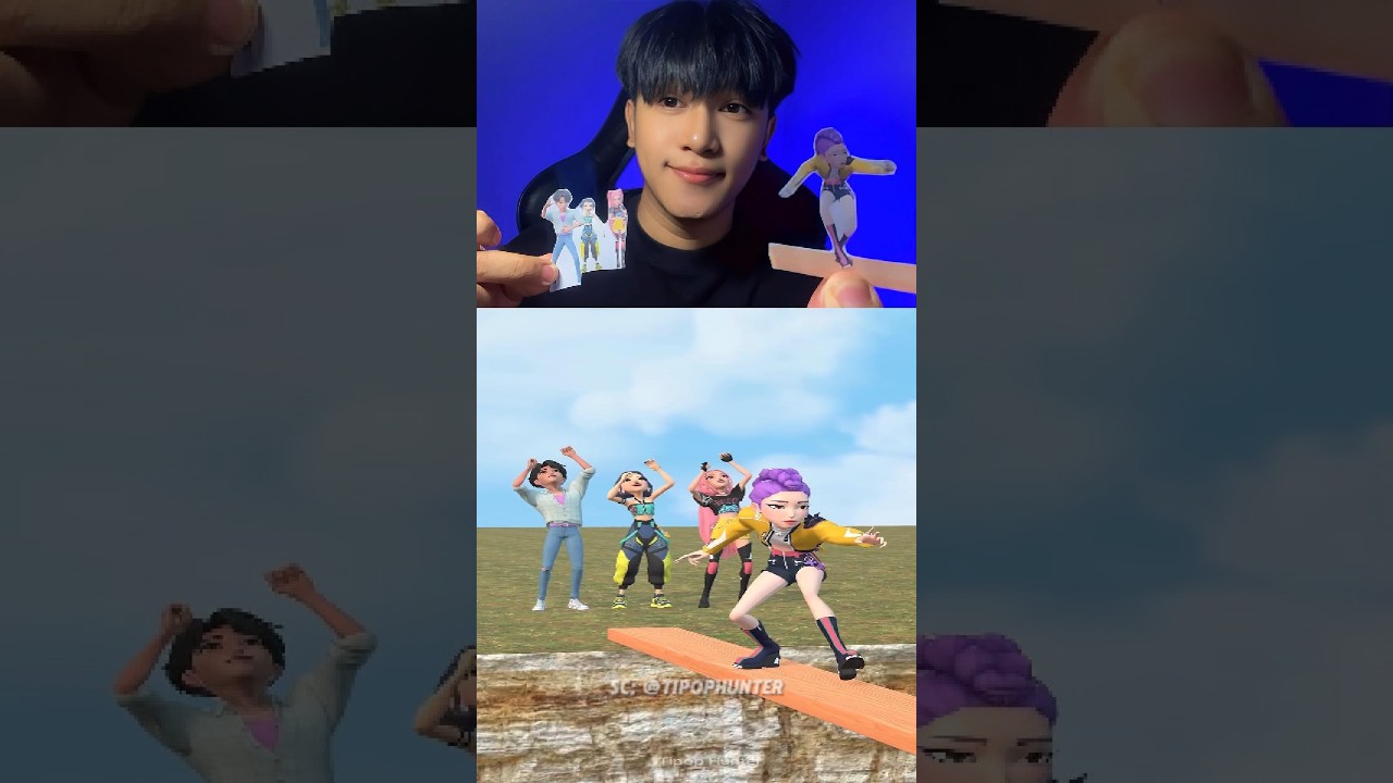 KRISNA REACT Rumi, Zoey, Mira and Jinu funny moments. #shorts #animation #zoey