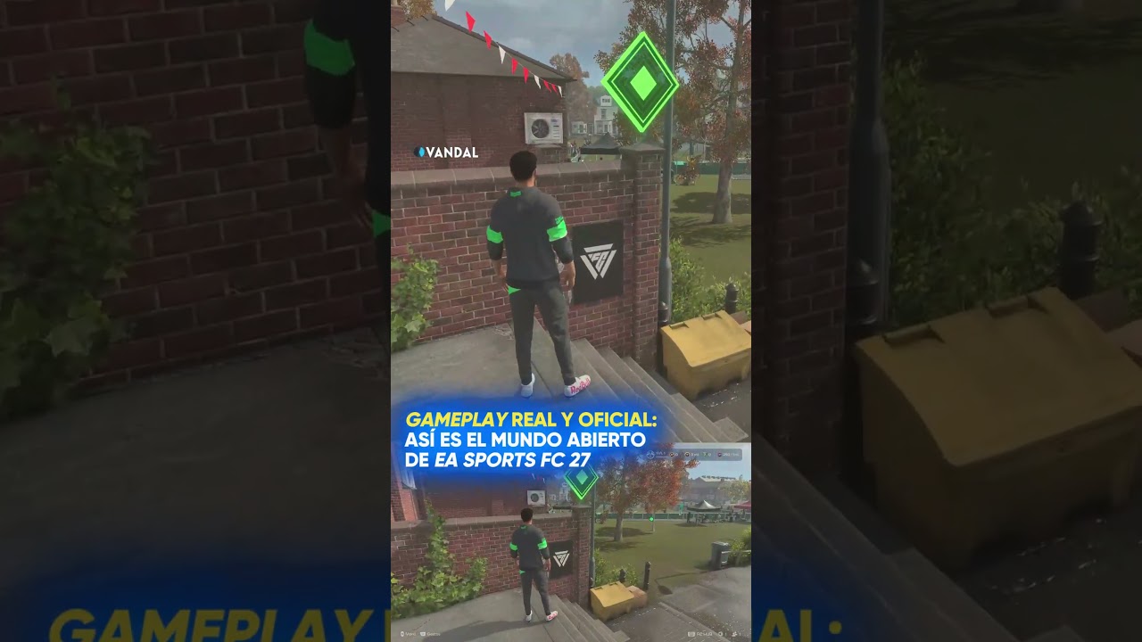 Gameplay REAL del MUNDO ABIERTO de EA Sports FC 27 ⚽ #easportsfc27 #gaming #videojuegos #vandal