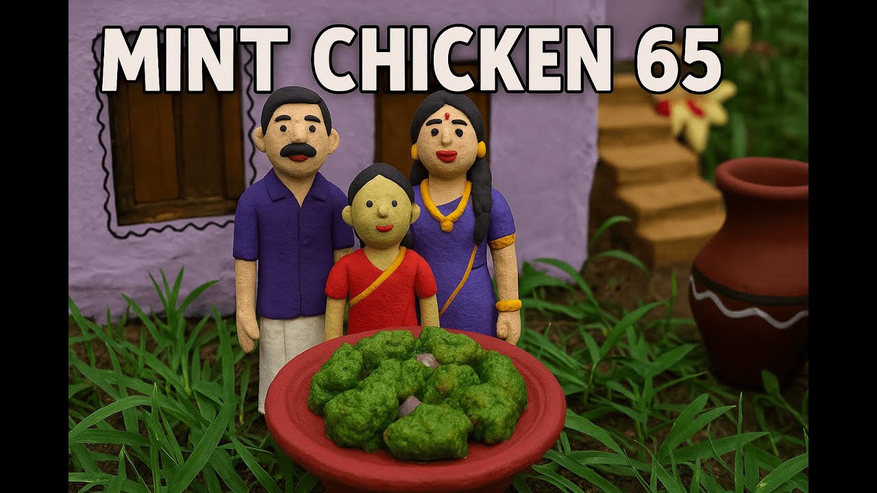Mint Chicken 65 Village Recipe | Street Style in Countryside!