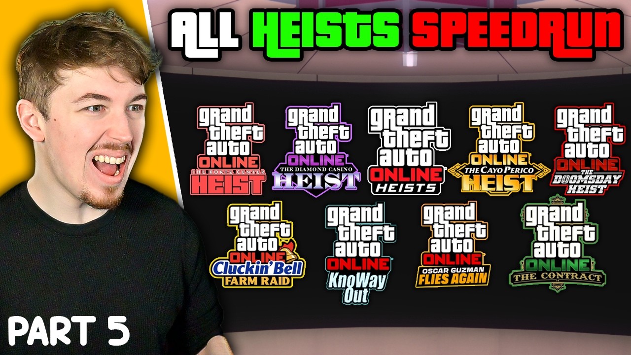 The New ALL HEISTS SPEEDRUN In GTA Online is Actually A Nightmare... (2026 Edition) | PART 5