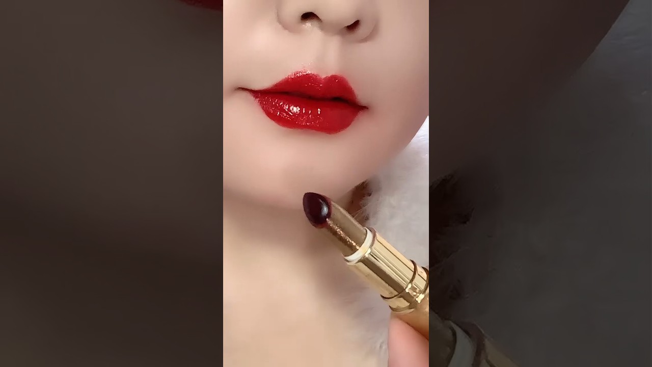 The lipstick shade is perfect 💋 #douyin #makeup