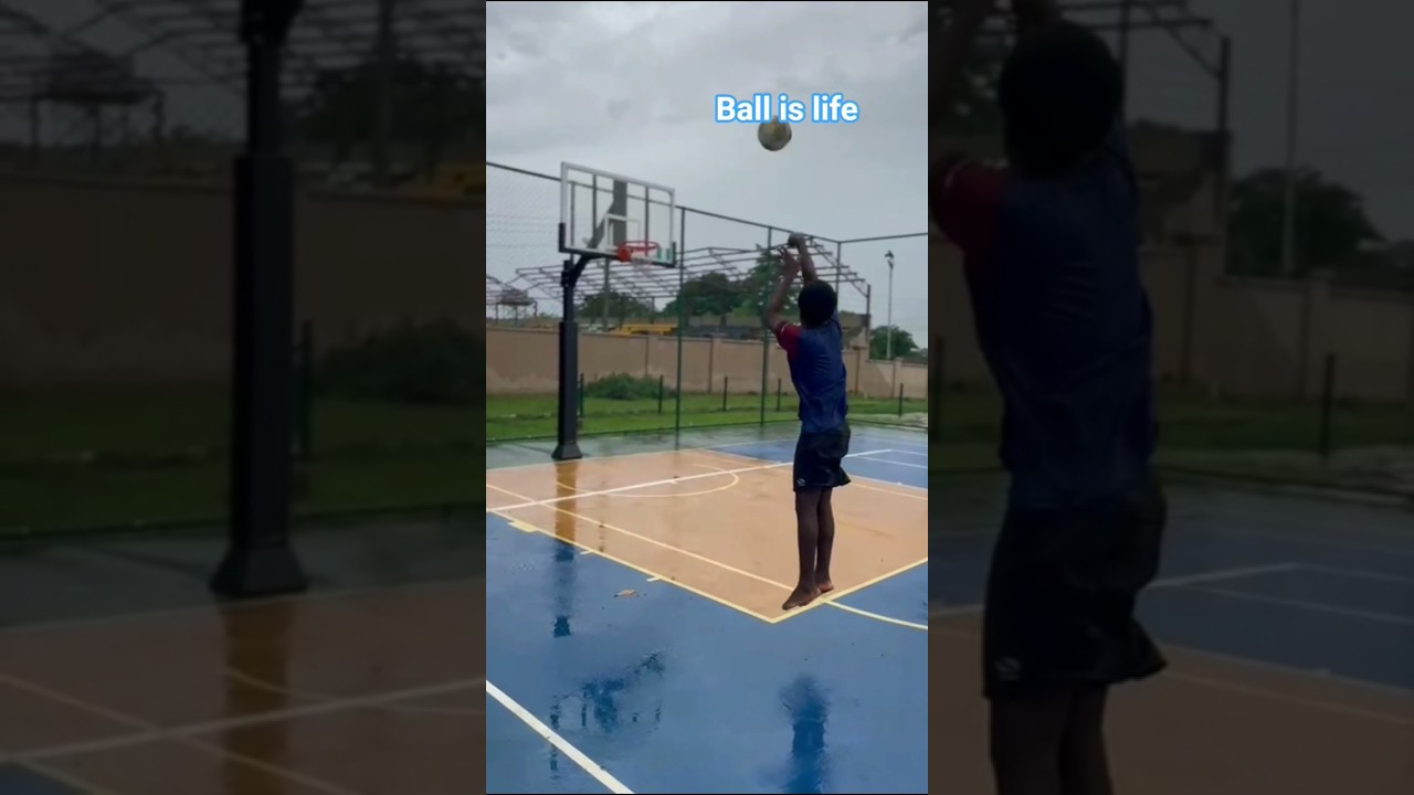 They see the net move. I live the reps🎯🇳🇬#viralshorts #ballislife #risingstar
