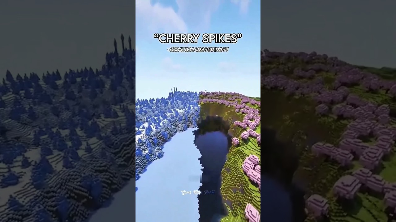 MINECRAFT IS BEAUTIFUL SEED 1.21 #shorts #minecraft