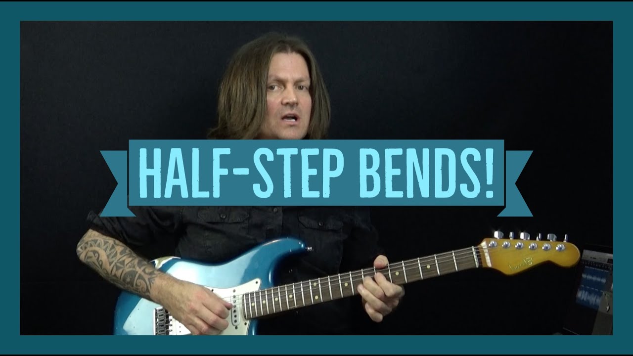 Blues Licks With Semitone/Half-Step Bends
