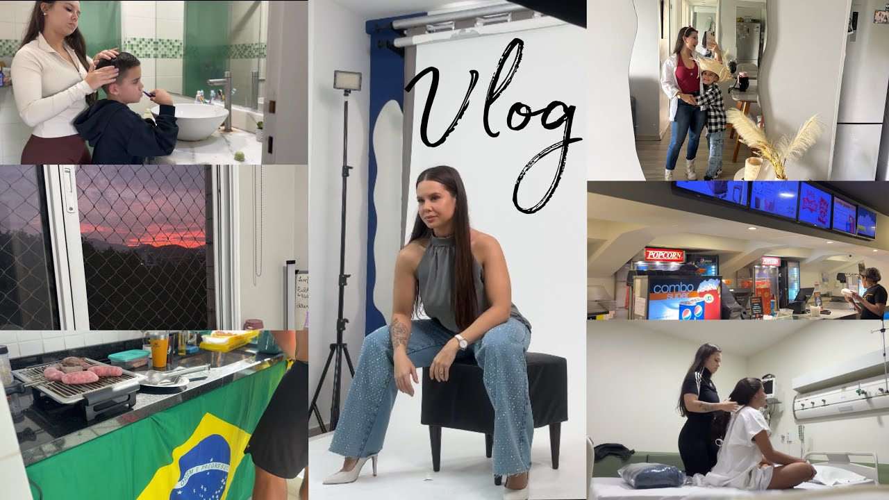 Vlog- silicone, rotina, festa junina, bate papo 