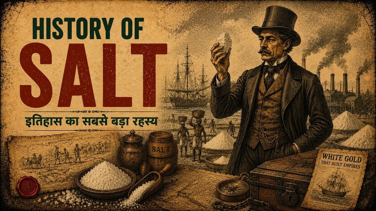 History of Salt - वो सफेद दाना जो कभी सोने से भी कीमती था || नमक का इतिहास #historydocumentary