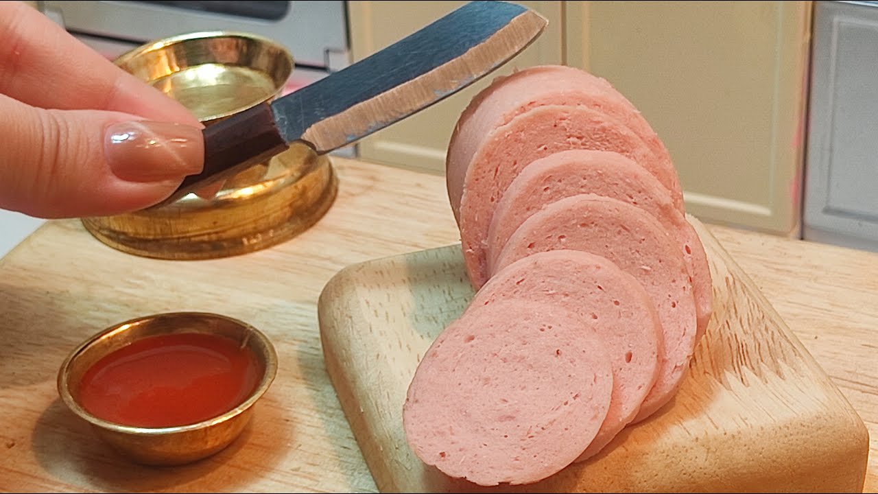 The most delicious miniature cheese hot dog recipe | mini cooking food