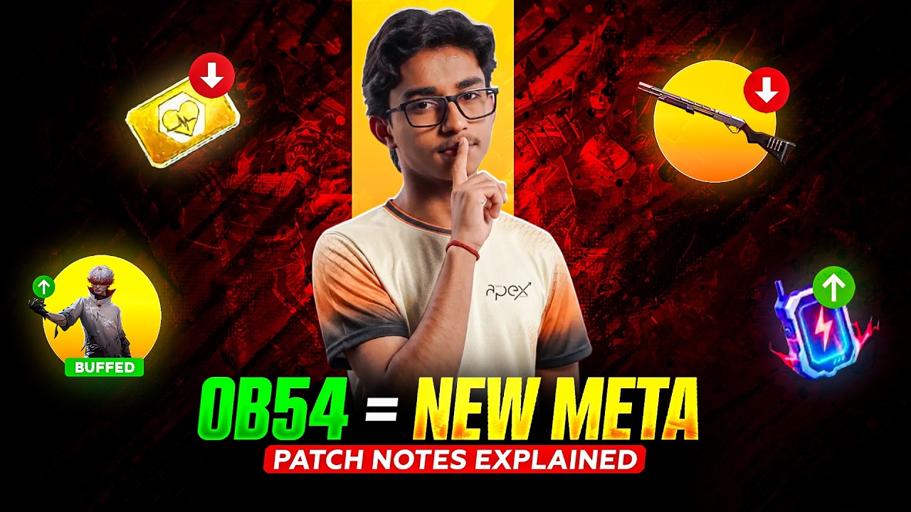 DON'T Play Esports Before Watching This! 🚨 | Ob54 Patch Note Explained