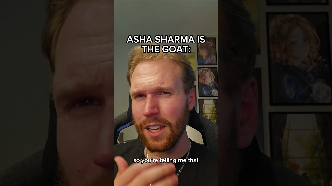 ASHA SHARMA IS THE GOAT #shorts