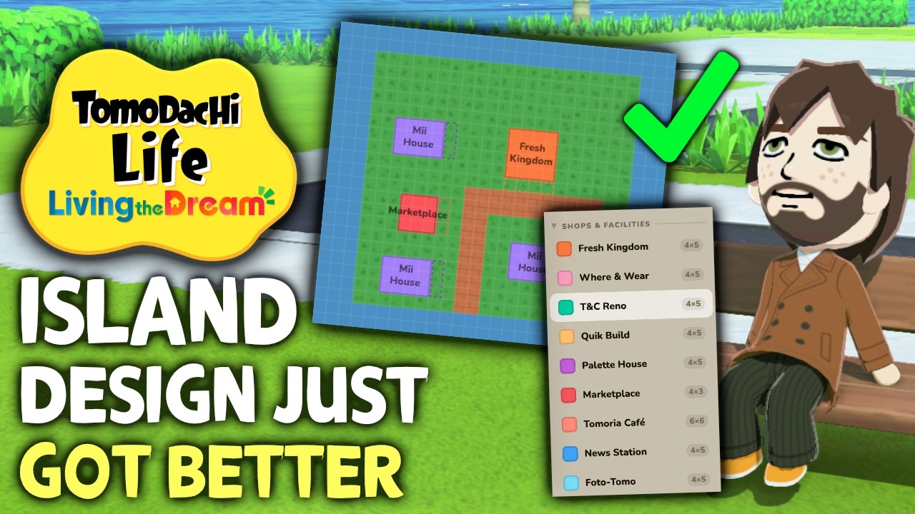 Island Designing JUST Got Easier In Tomodachi Life: Living The Dream