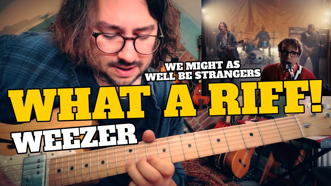 What a RIFF… | Weezer – We Might As Well Be Strangers (ft. Wednesday)