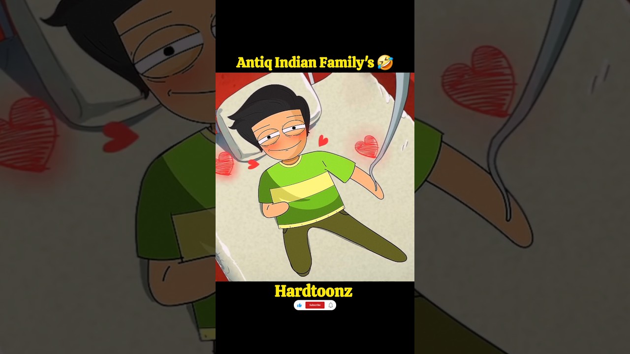 Antiq Indian Family's 🤣 | Hardtoonz #shorts #animation #viralvideo #shortsfeed #funnyvideo #funny