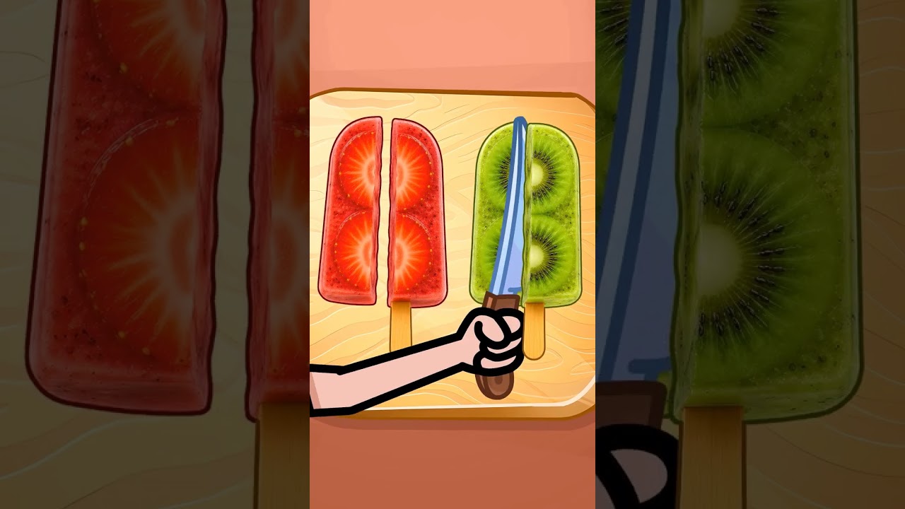 🍓 Two Frozen Fruit Treats Mom 🥝 Has A Choice To Make! 👩‍🦰