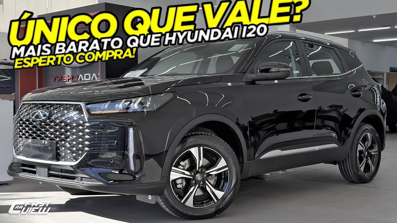 NOVO CAOA CHERY TIGGO 5X 2027 POR 126 MIL +BARATO E COMPLETO QUE TODOS RIVAIS FAZ VALER A PENA!