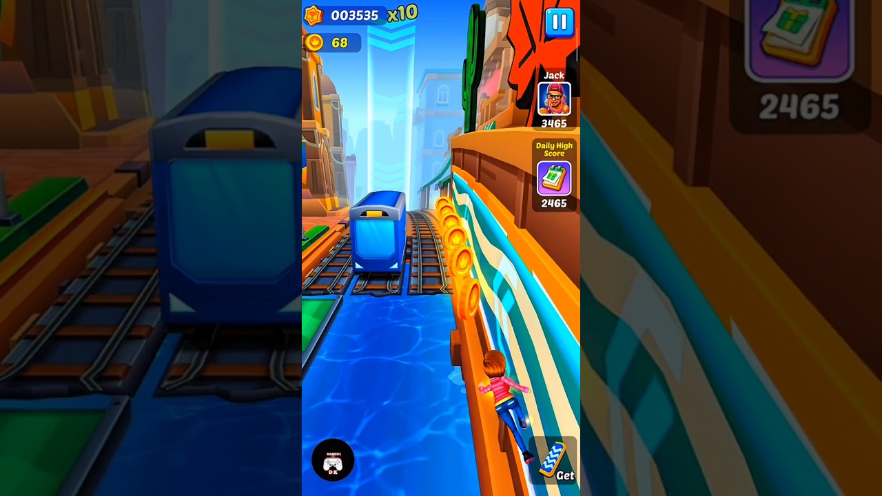 Subway princess runner |All best funny fails and fallscompilation#shorts #gaming