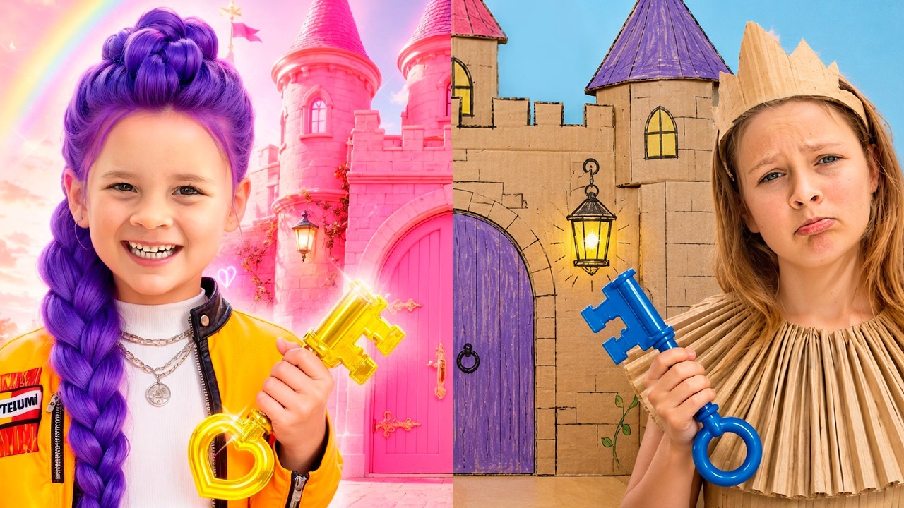 🏰 K-Pop Demon Hunters Save the Magic Castle! Superpower Adventure