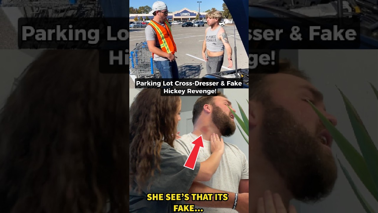 Parking Lot Cross Dresser & Fake Hickey Revenge!